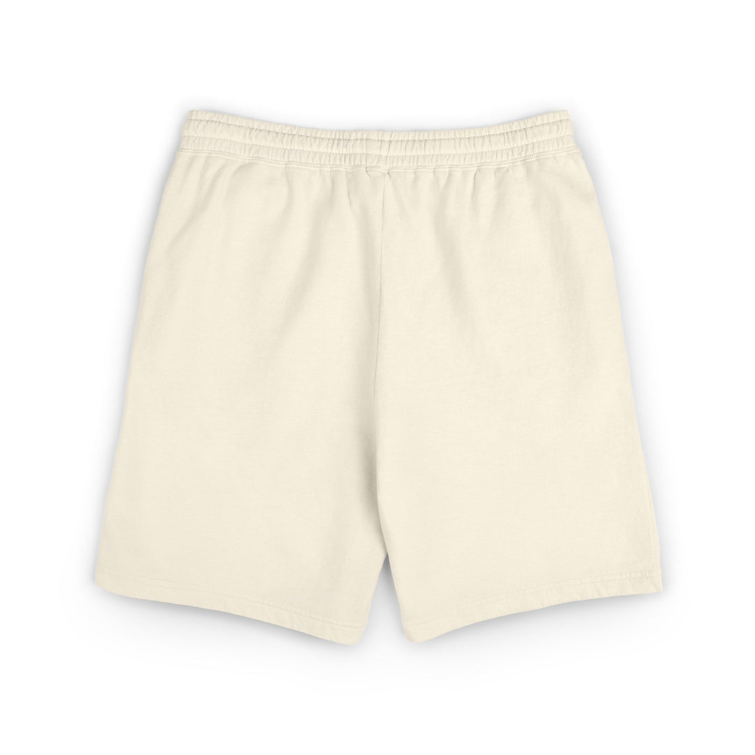 Butterfly Embroidered Fleece Sweat Shorts