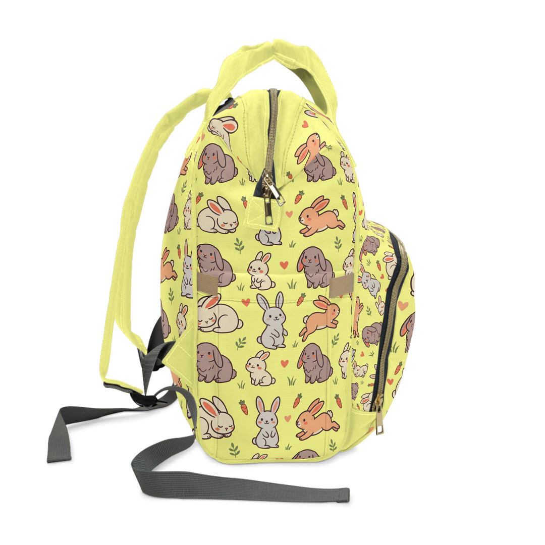 Yellow Bunny Diaper Backpack