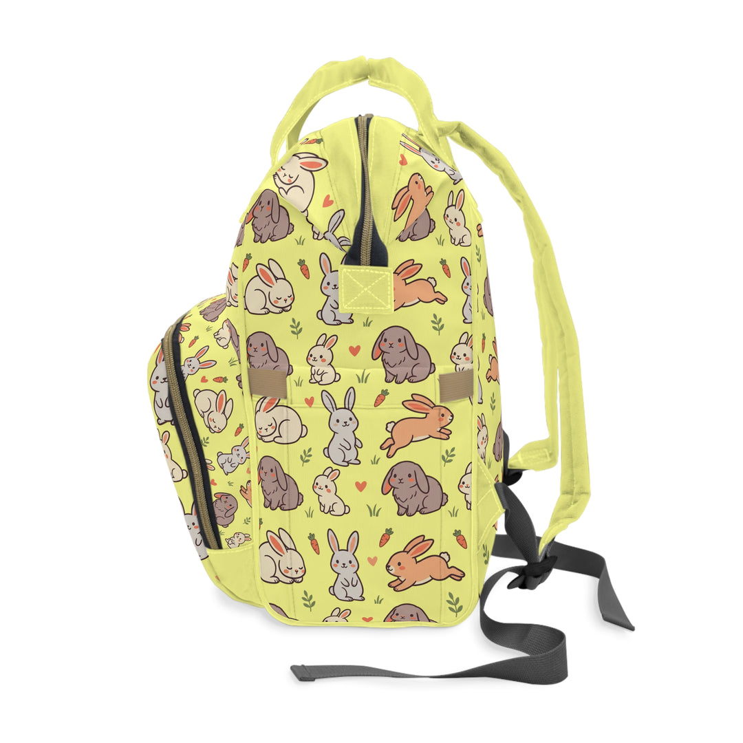 Yellow Bunny Diaper Backpack
