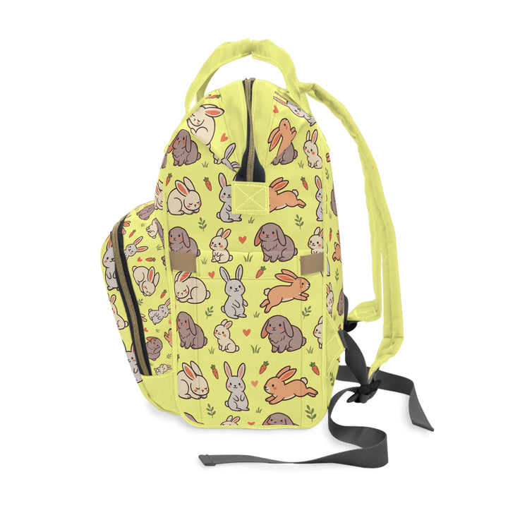 Yellow Bunny Diaper Backpack