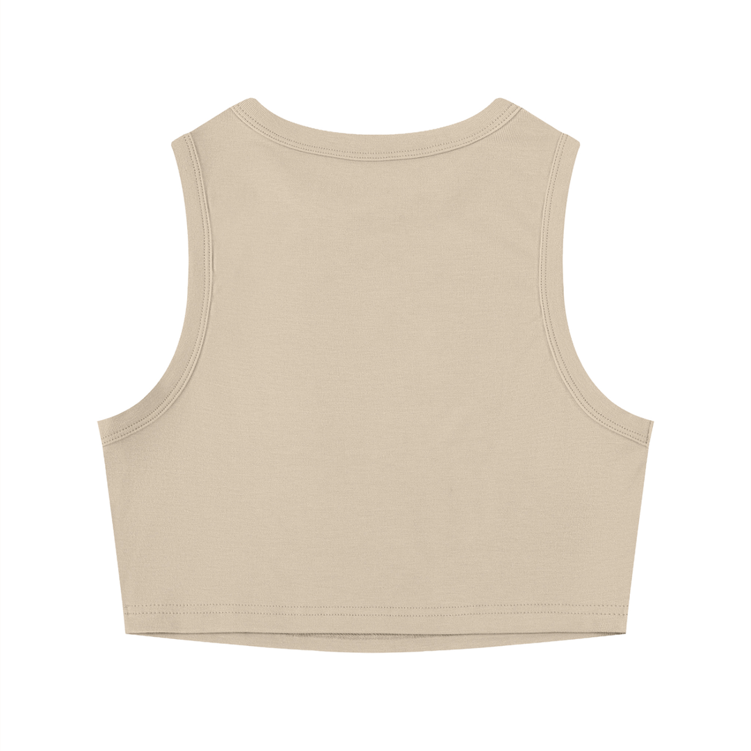 Crewneck Crop Tank Top