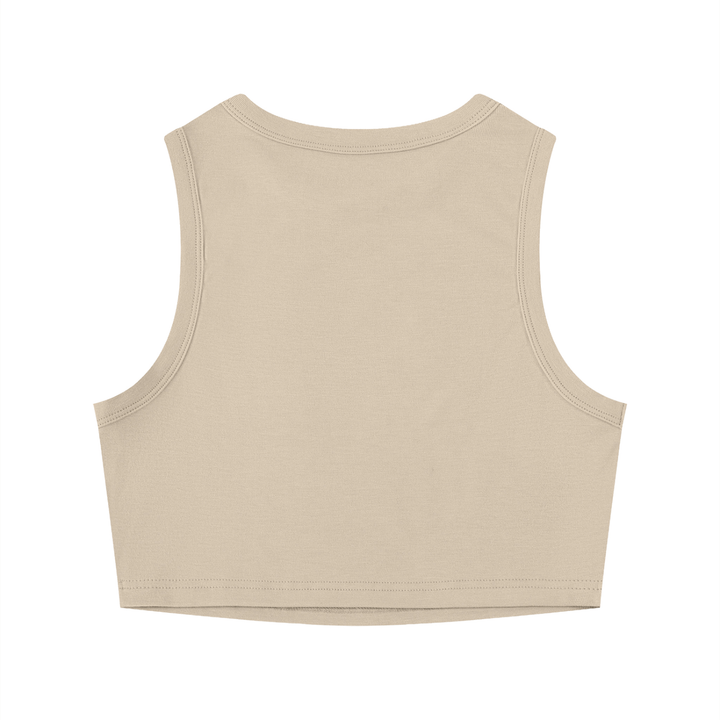 Crewneck Crop Tank Top