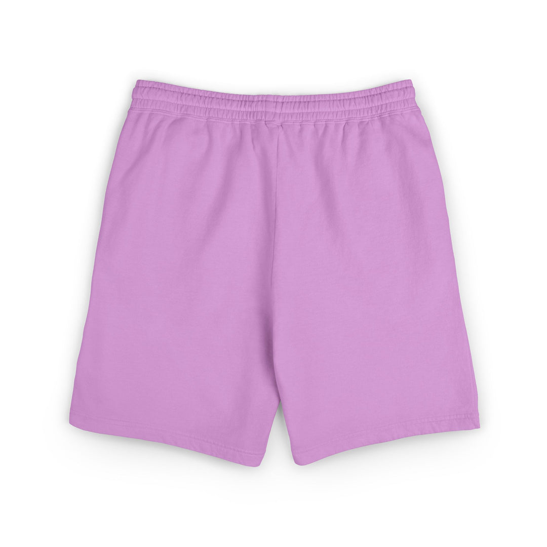 Butterfly Embroidered Fleece Sweat Shorts
