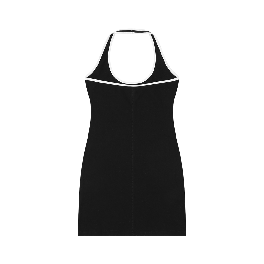 Binding Tight Halter Dress