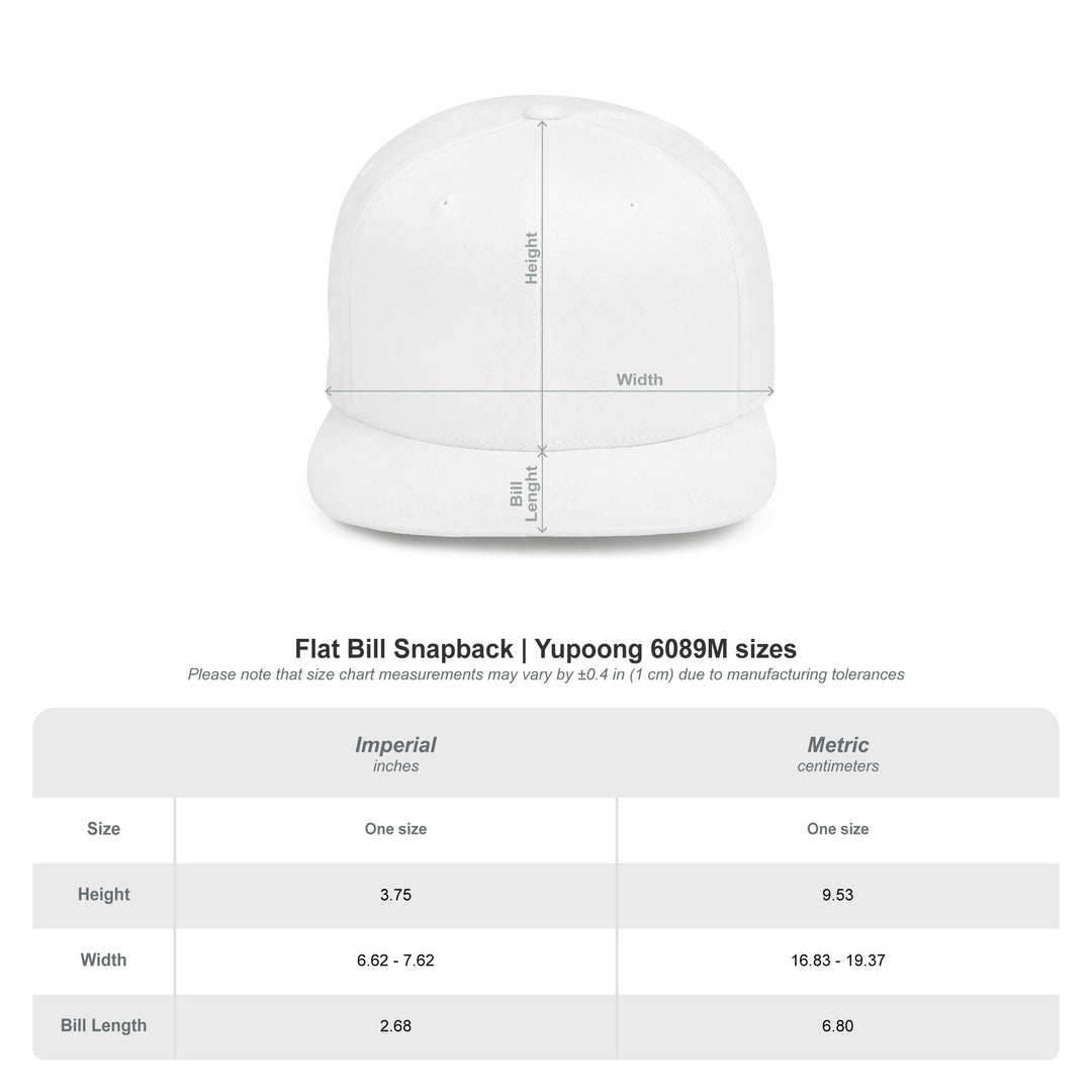 Personalize Snapback Hat