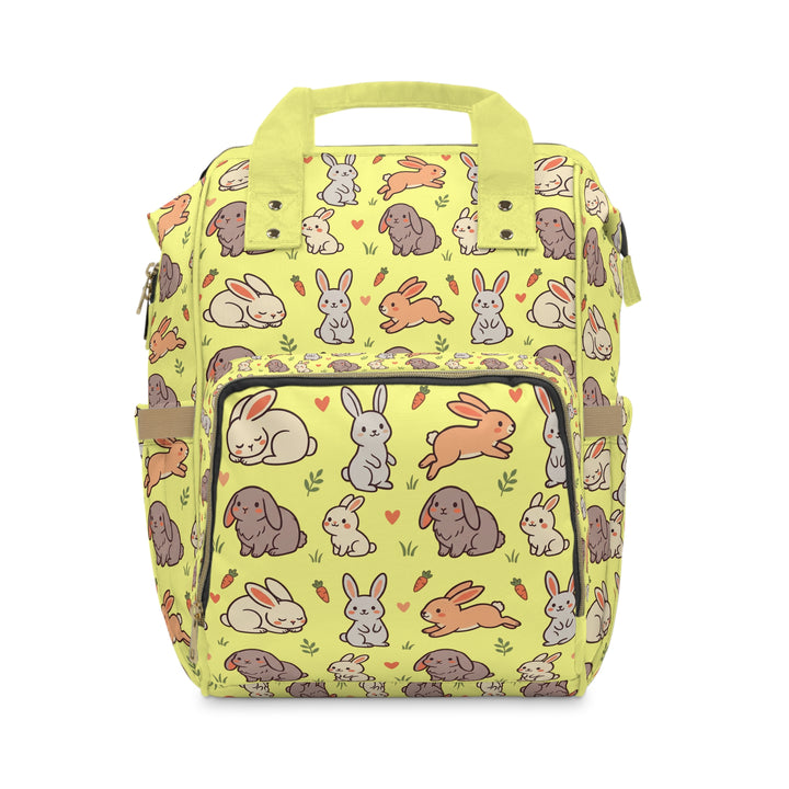 Yellow Bunny Diaper Backpack