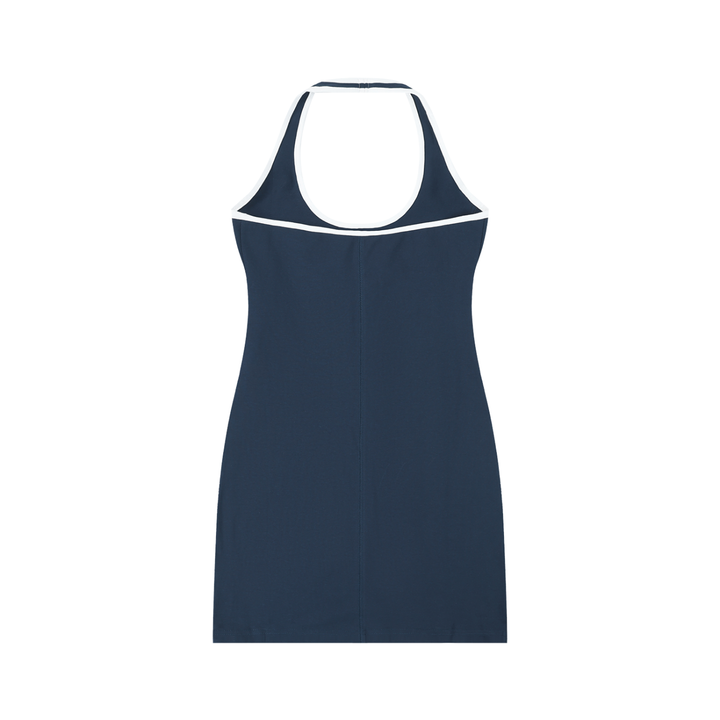 Binding Tight Halter Dress