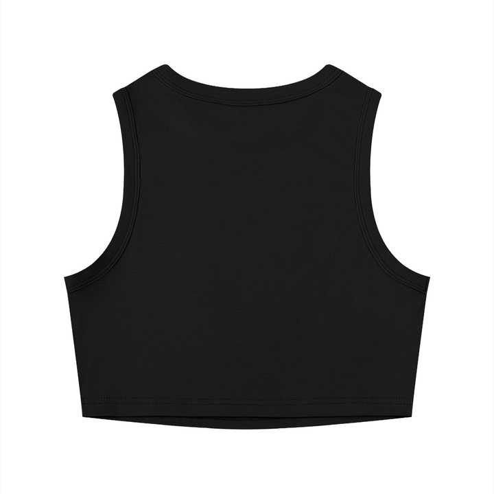 Crewneck Crop Tank Top