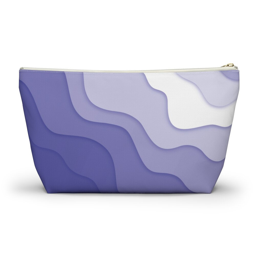 Berry Caye® Purple Wave Toiletry Travel Bag — Best Seller