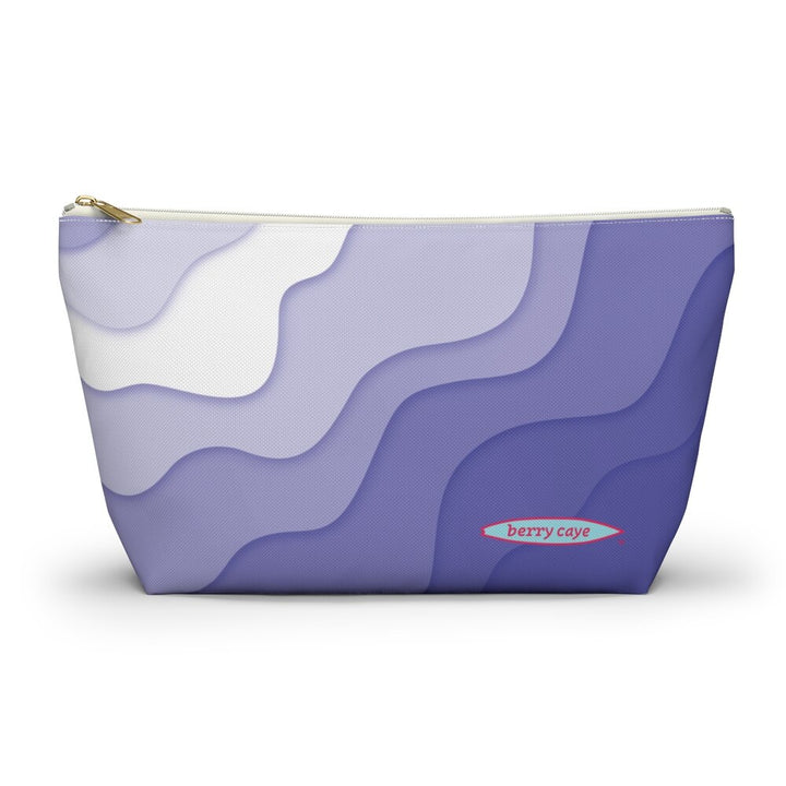 Berry Caye® Purple Wave Toiletry Travel Bag — Best Seller
