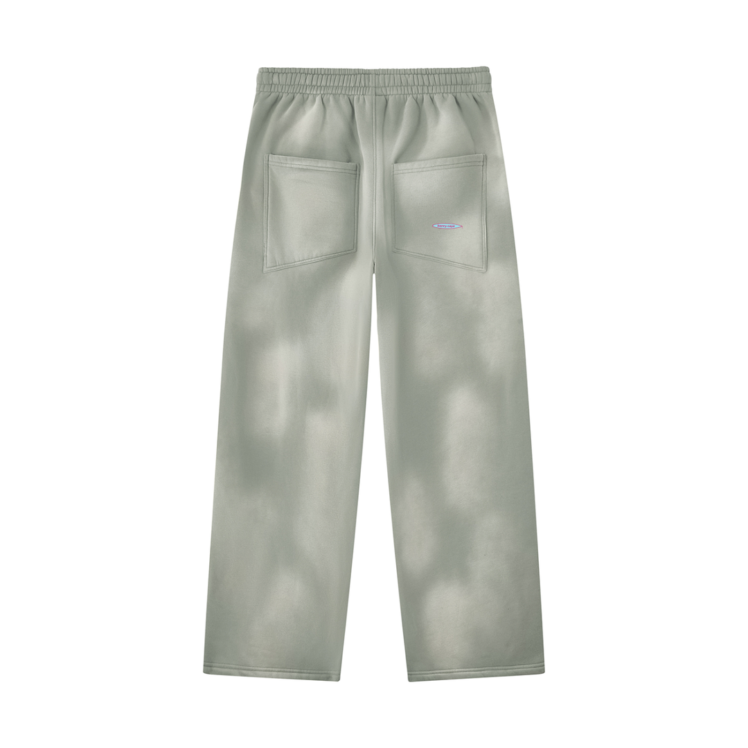 Wide Leg Fleece Sweatpants
