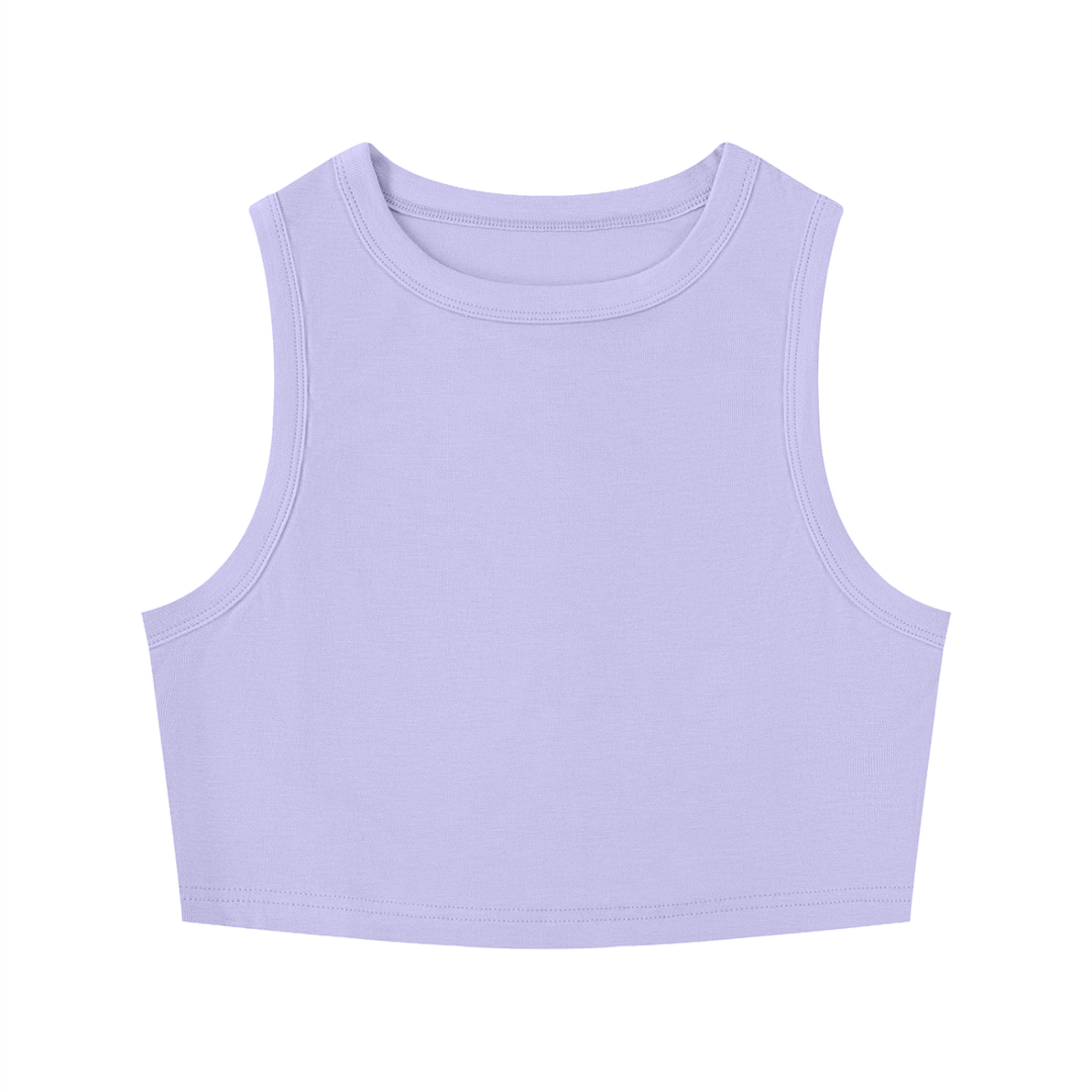 Crewneck Crop Tank Top